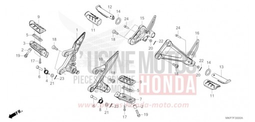 MARCHE CB500XAM de 2021